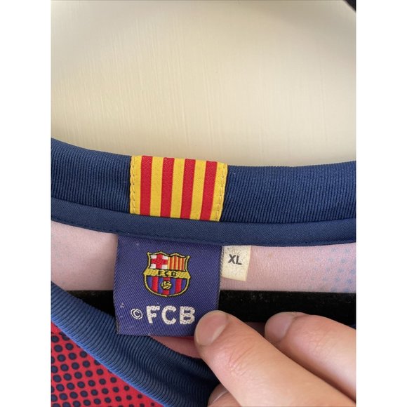 FC Barcelona Home Jersey Messi 10 Mens Size XL FCB - Picture 4 of 10